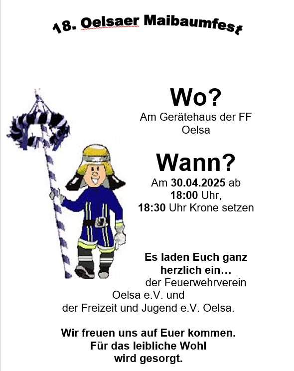 Feuerwehr-Oelsa-18.-Oelsaer-Maibaumfest